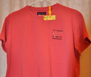 Salmon Tee Salmon T-shirt M, L, XL $15.00 (members) $20.00 (non-members)
